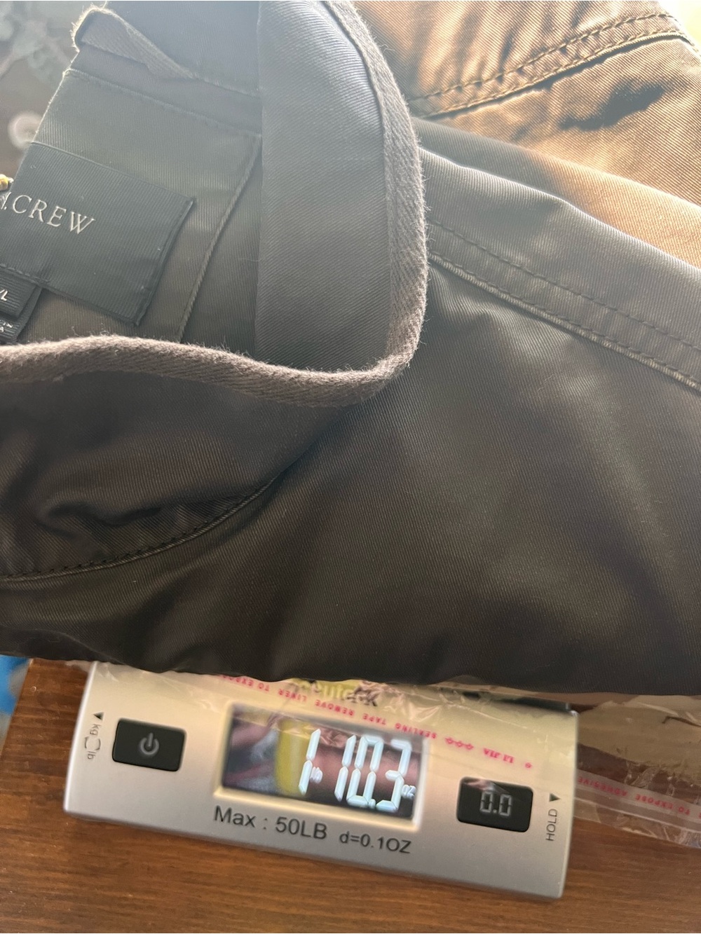 J. Crew Olive Brown Waxed Cotton Military Women’s XL Boyfriend Field Jacket - Picture 12 of 12